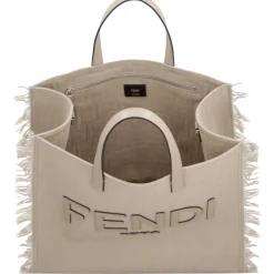 Heren Fendi Tassen^Jacquard Stoffen Tote