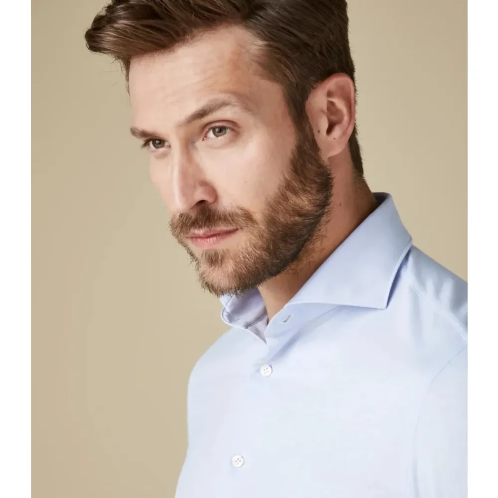 Heren Profuomo JAPANESE KNITTED OVERHEMD Shirt PP2HC10009