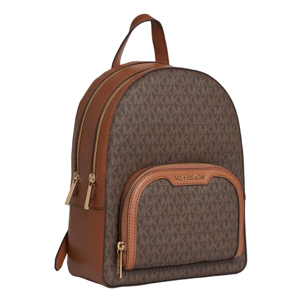 DAMES Michael Kors Jaycee Rugzak van bedrukt canvas