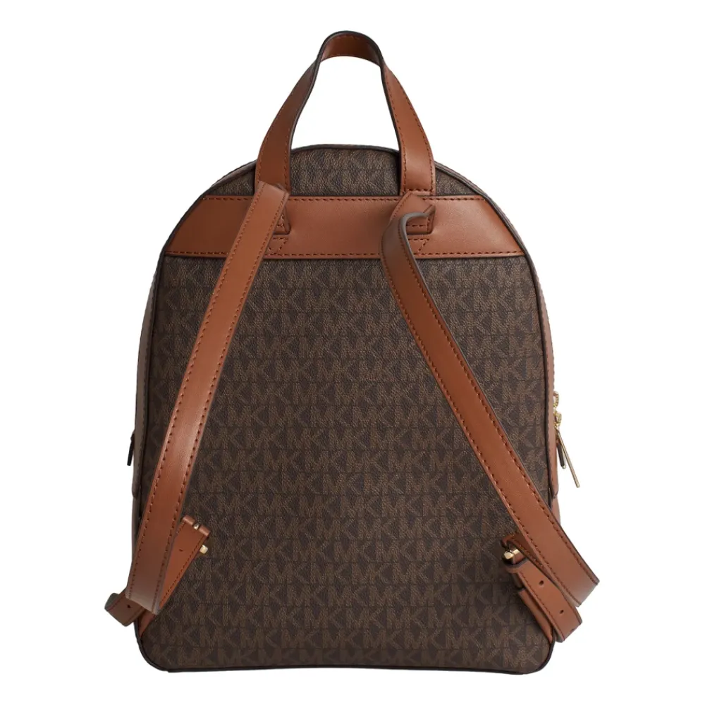 DAMES Michael Kors Jaycee Rugzak van bedrukt canvas