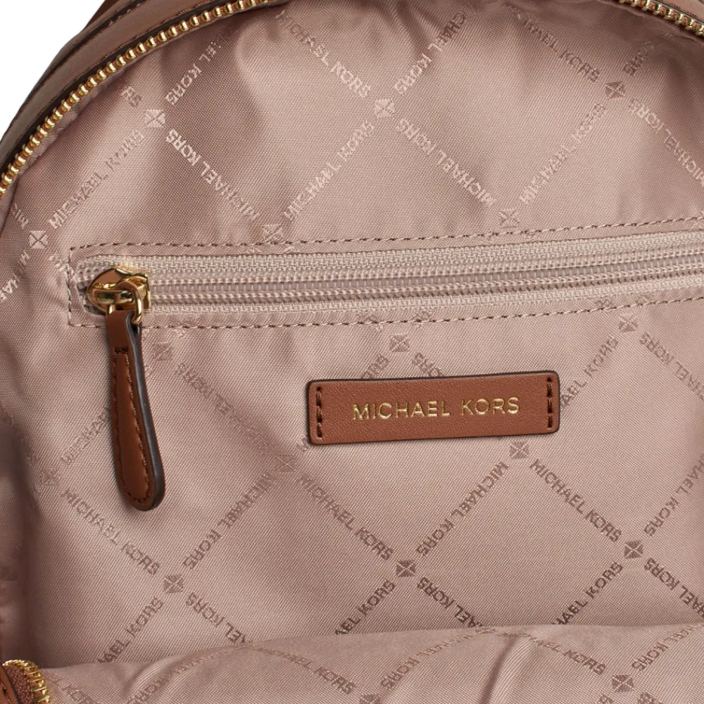 DAMES Michael Kors Jaycee Rugzak van bedrukt canvas