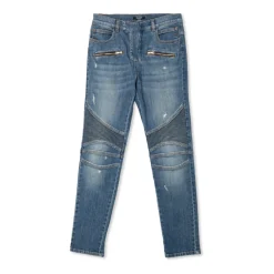 Balmain Jeans met vintage-effect