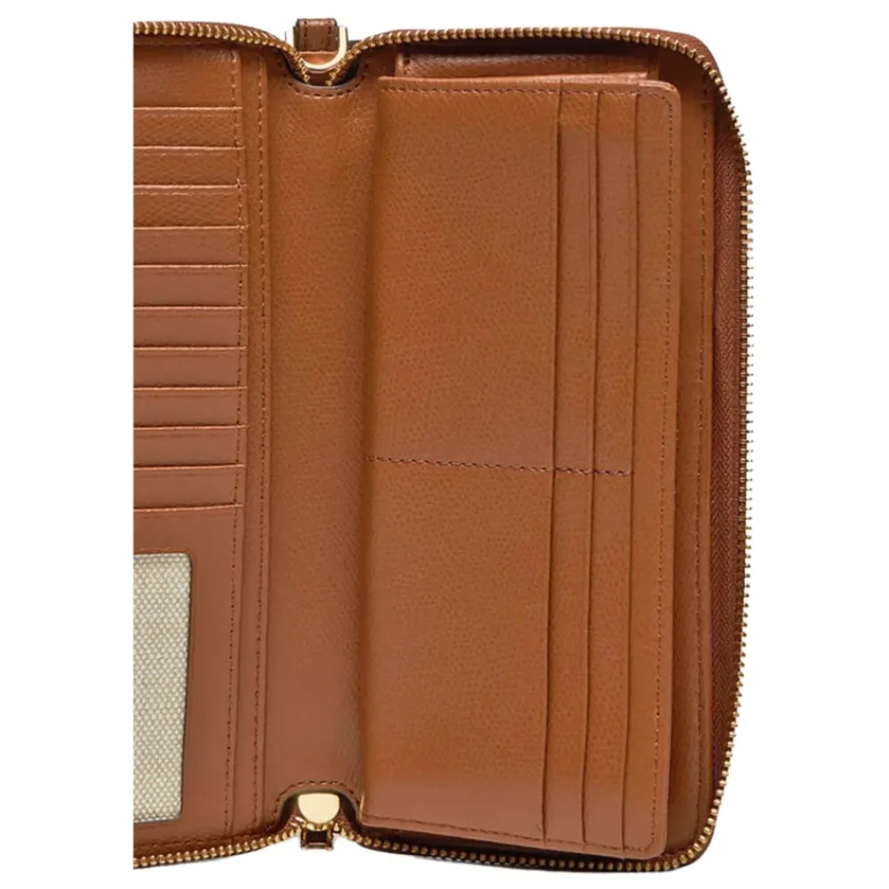 DAMES Michael Kors Portefeuilles^Jet Set Travel Large Leather Continental Wallet