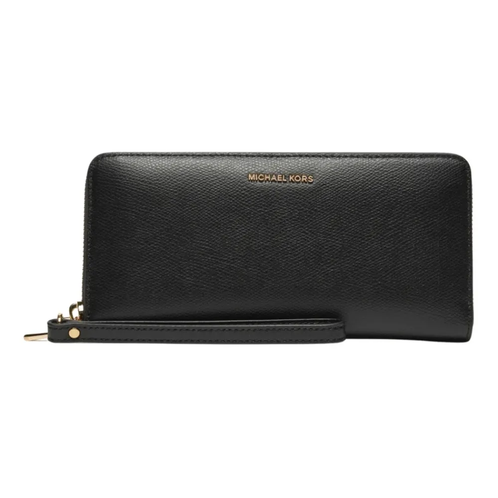DAMES Michael Kors Portefeuilles^Jet Set Travel Large Leather Continental Wallet