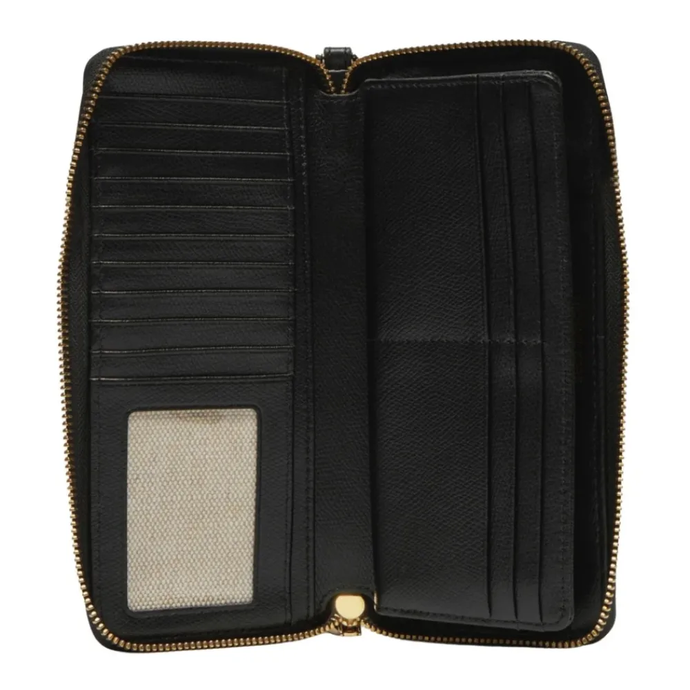 DAMES Michael Kors Portefeuilles^Jet Set Travel Large Leather Continental Wallet