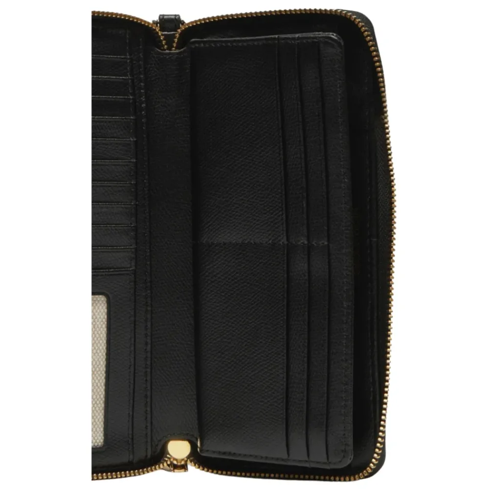 DAMES Michael Kors Portefeuilles^Jet Set Travel Large Leather Continental Wallet