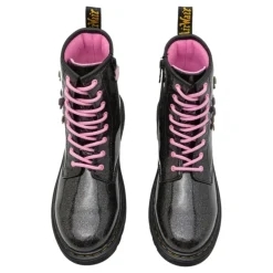 Dr. Martens Junior 1460 Glitter & Flower Applique Veterlaarzen