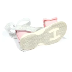 Hogan Junior leren sandalen met ruches