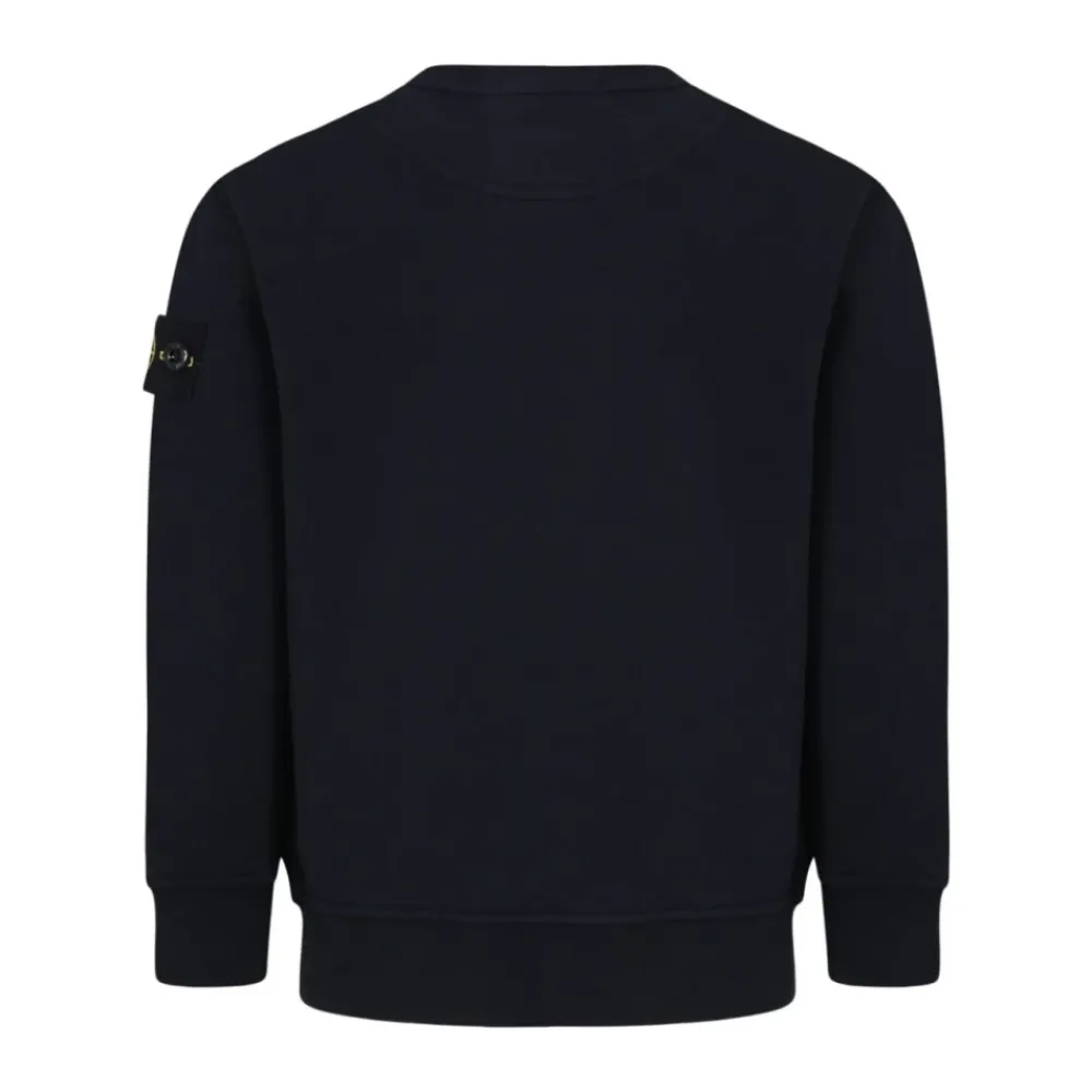 Stone Island Junior Sweatshirt met Kompas applicatie