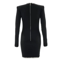 DAMES John Richmond Jurken^Jurk met Lange Mouwen en Applicaties