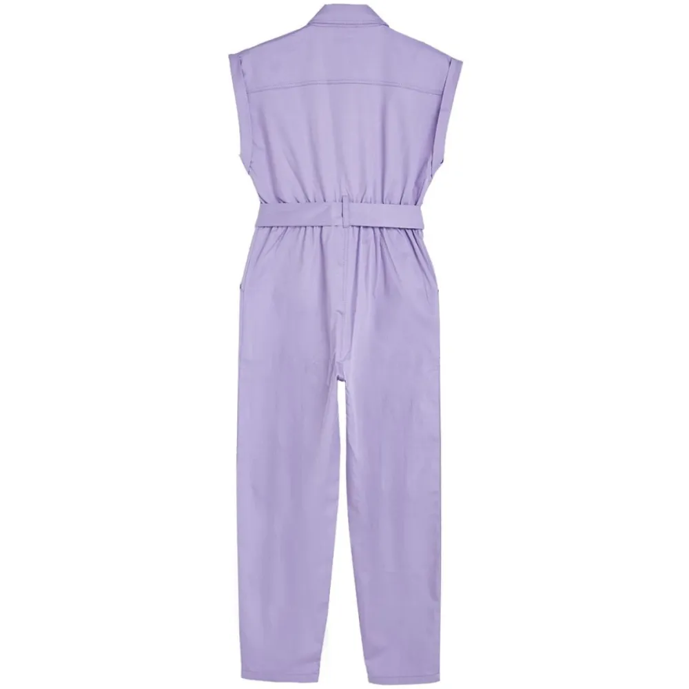 Liu Jo Jurk met shirtkraag, knoopsluiting en ton-sur-ton riem