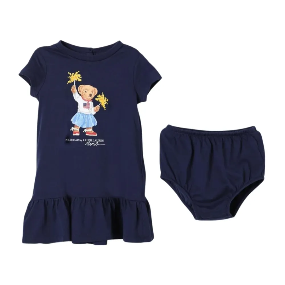 Polo Ralph Lauren Jurk van katoenmix met bijpassende broek