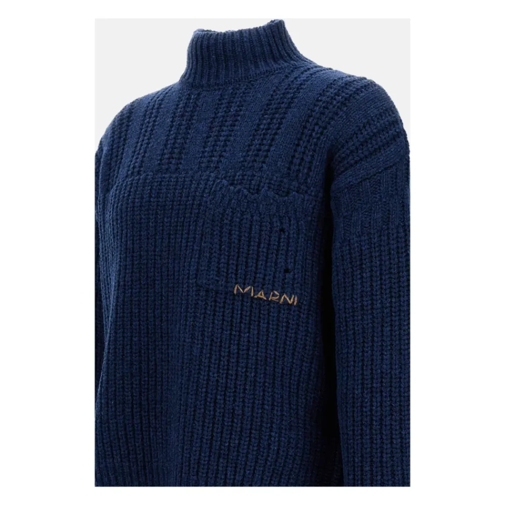 Heren Marni Kabel Gebreide Coltrui