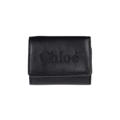 DAMES Chloé Portefeuilles^Kalfsleren Portemonnee met Klipsluiting