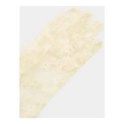 DAMES Valentino Garavani Kanten Handschoenen in Boter Goud