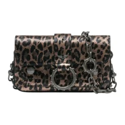 DAMES Zadig & Voltaire Schoudertassen^Kate Wallet Metal Leopard Tas