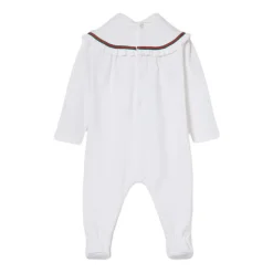 Gucci Katoenen Bodysuit met Ruches