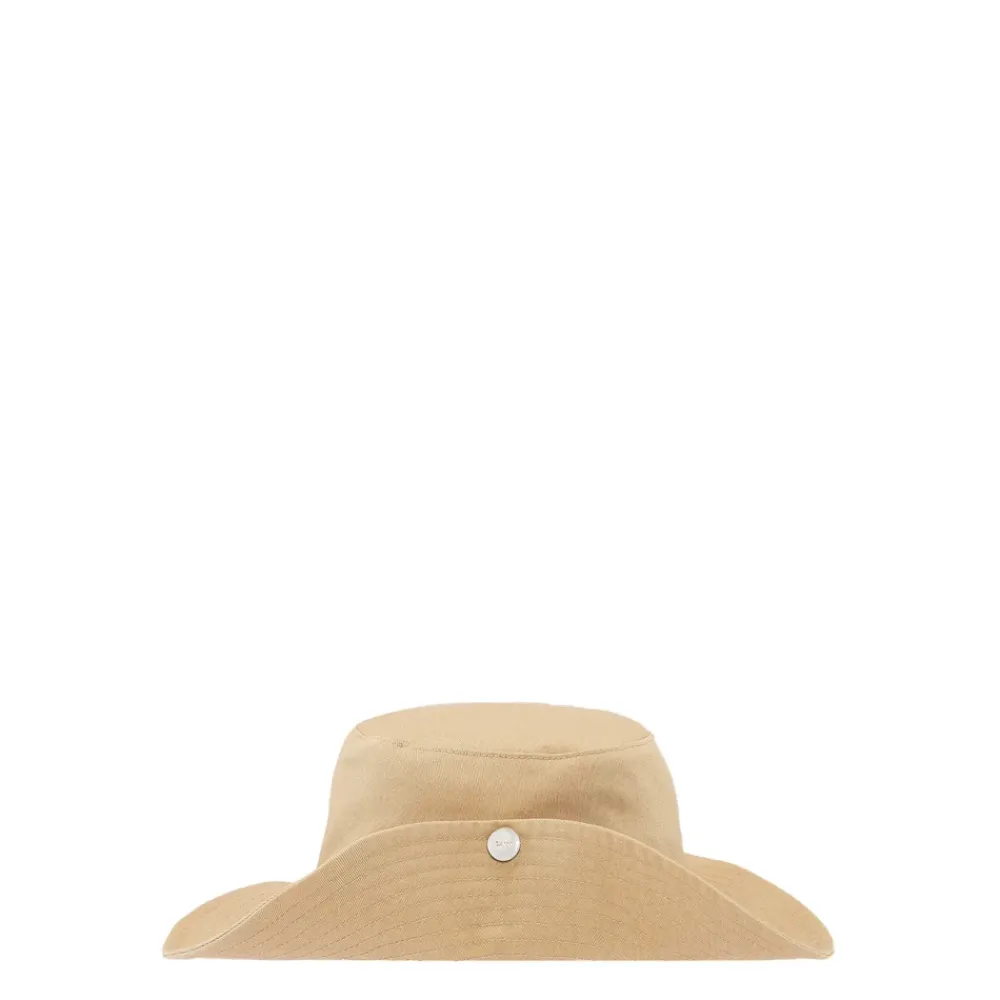 DAMES Ganni Katoenen Bucket Hat
