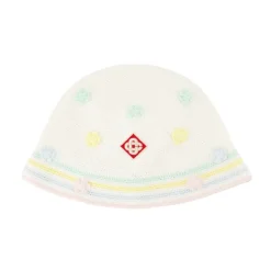 DAMES Casablanca Katoenen Gehaakte Bucket Hat -