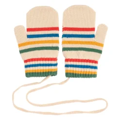 Bobo Choses Katoenen handschoenen met geborduurd logo