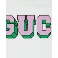 Gucci Katoenen Jersey T-shirt met Ronde Hals