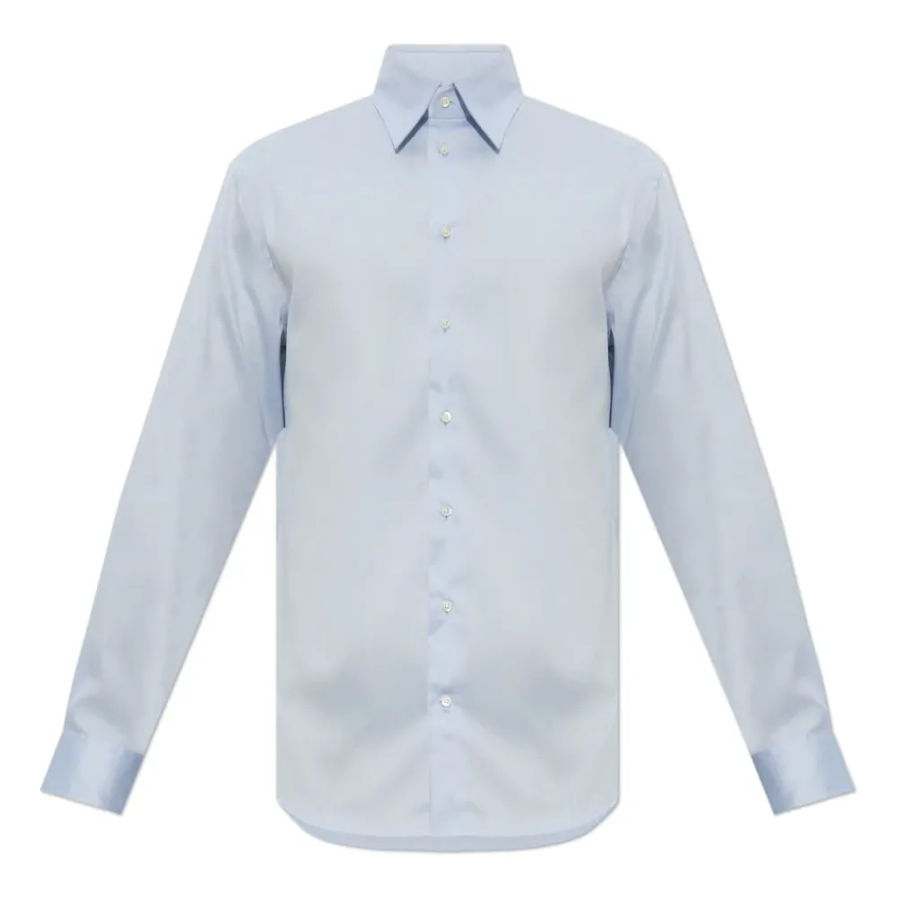 Heren Emporio Armani Overhemden^Katoenen overhemd