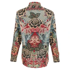 Heren Etro Katoenen overhemd met geplaatste print