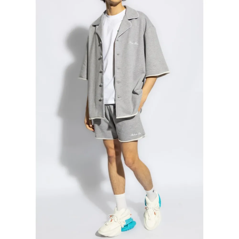 Heren Balmain Katoenen shirt met logo