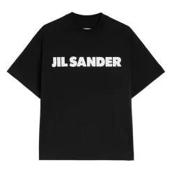 DAMES Jil Sander Shirts^Katoenen T-shirt met Logo