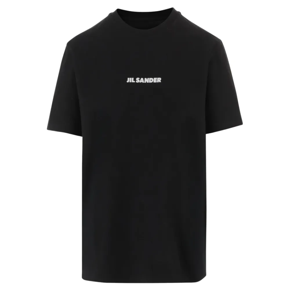 DAMES Jil Sander Katoenen T-shirt met Logo