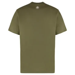 Heren Moncler Katoenen T-shirt met ronde hals