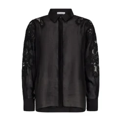 DAMES Co'Couture Kawa Geborduurde Blouse