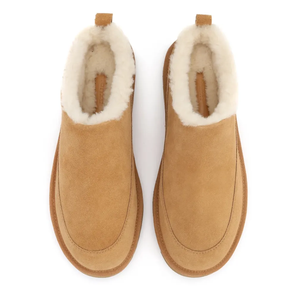 Heren Kazar Studio Pantoffels^Lichte slippers met schapenwol