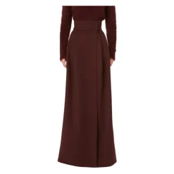 DAMES Max Mara Rokken^Kersen Kamelen Pencil Rok