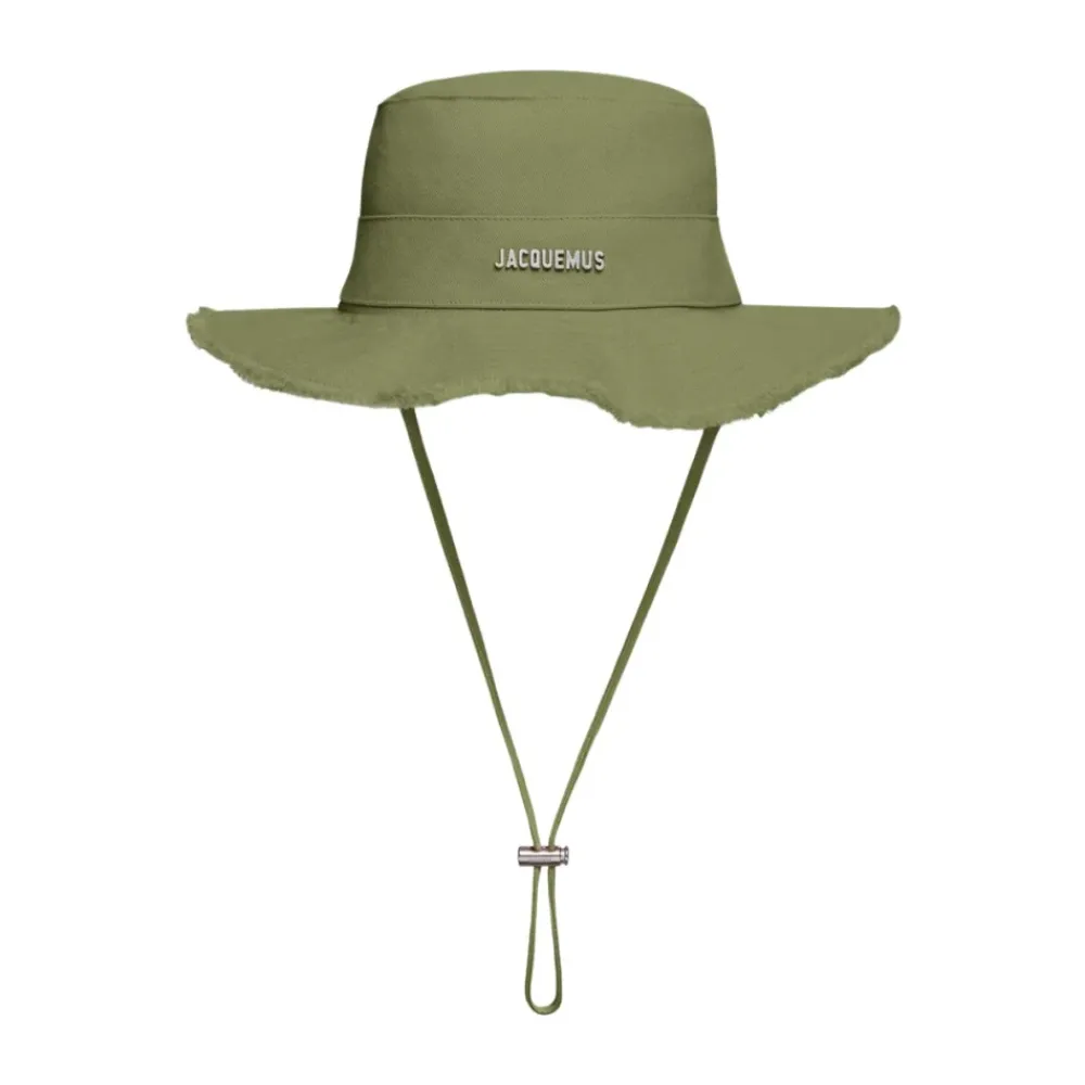 Heren Jacquemus Hoeden^Khaki Artisjok Bucket Hat