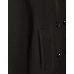 DAMES Isabel Marant Trenchcoats & Mantels^Khaki Dubbel-Breasted Korte Jas