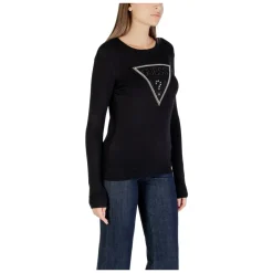 DAMES Guess Kiara Triangle Logo Sweater