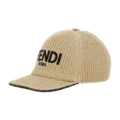 Fendi Mutsen En Petten^Kinderen Baseballpet Logo Borduurwerk
