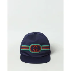 Gucci Mutsen En Petten^Kinderen e Logo Baseballpet