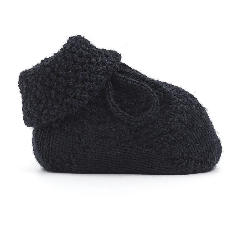 GALLO Kinderen effen e rijstgestikte booty sokken