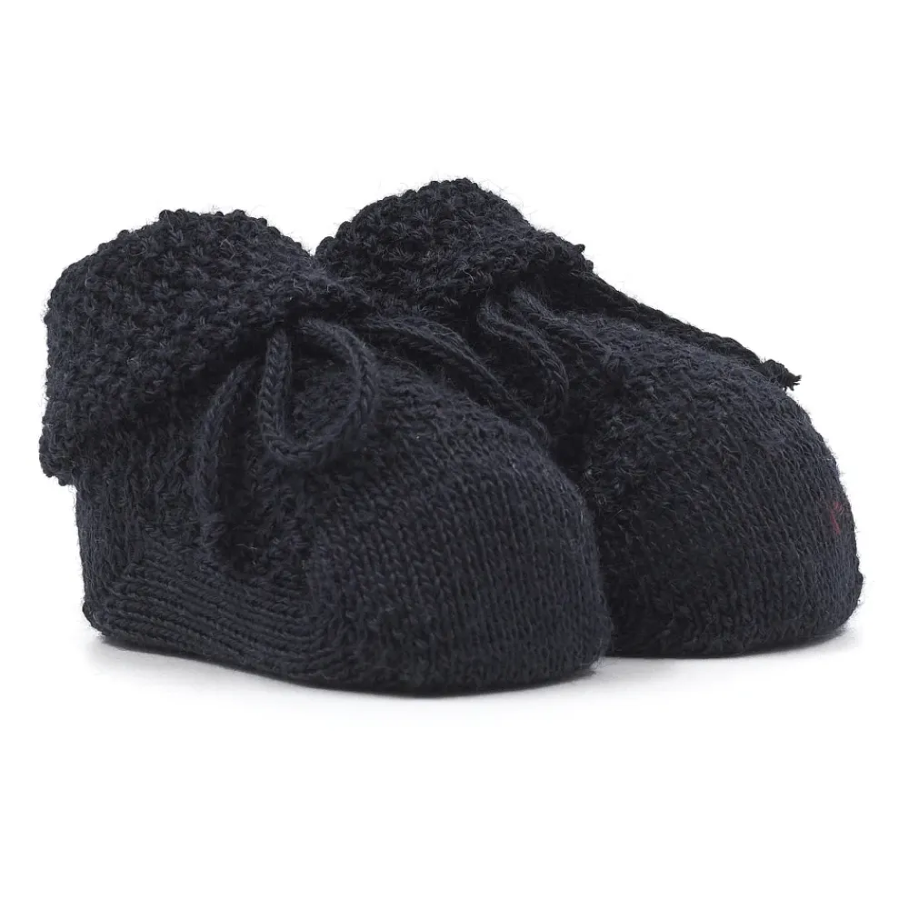 GALLO Kinderen effen e rijstgestikte booty sokken