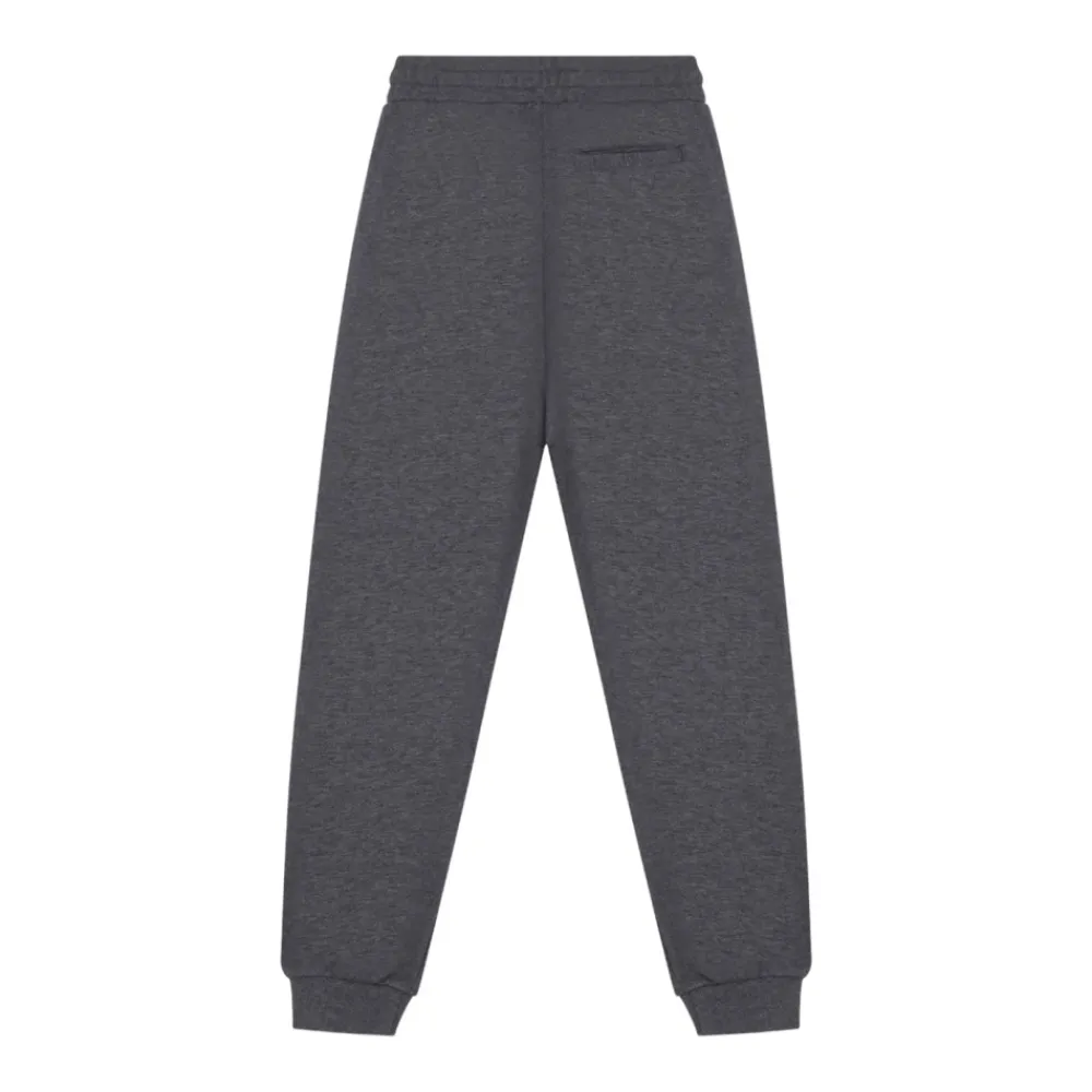 Dolce & Gabbana Kinderen Melange Logo Geborduurde Broek