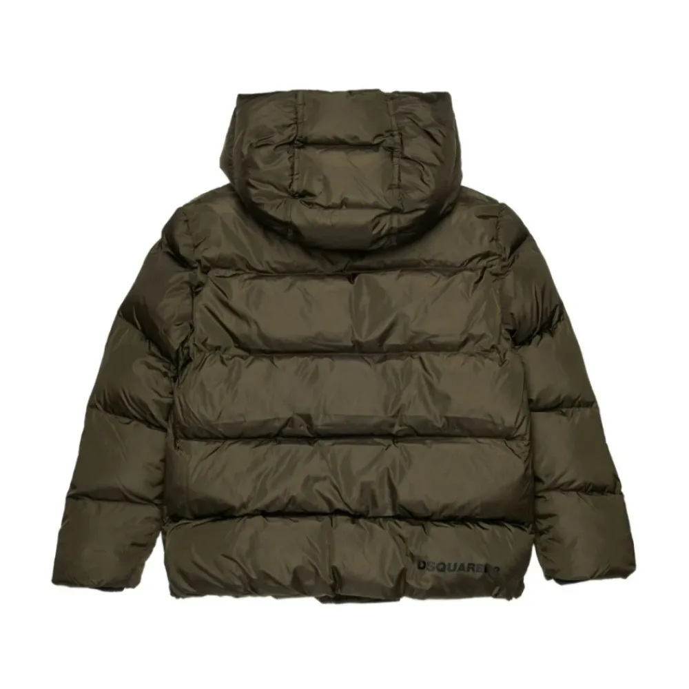 Dsquared2 Jassen^Kinderen Olijfe Hoodie