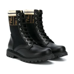 Fendi Kindersneakers Tronchetto Unx Vit Mag