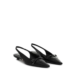 DAMES Anine Bing Pumps^Kitten Heel met Strikdetail