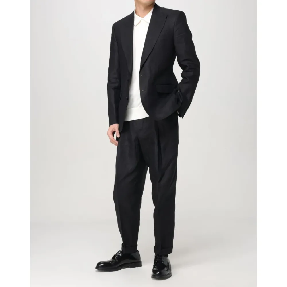 Heren Dolce & Gabbana Klassiek Linnen Colbert