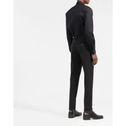 Heren Dsquared2 Overhemden^Klassiek Overhemd Verhoog Stijl