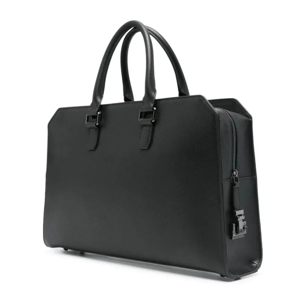 Heren Emporio Armani Klassieke Aktetas Tas