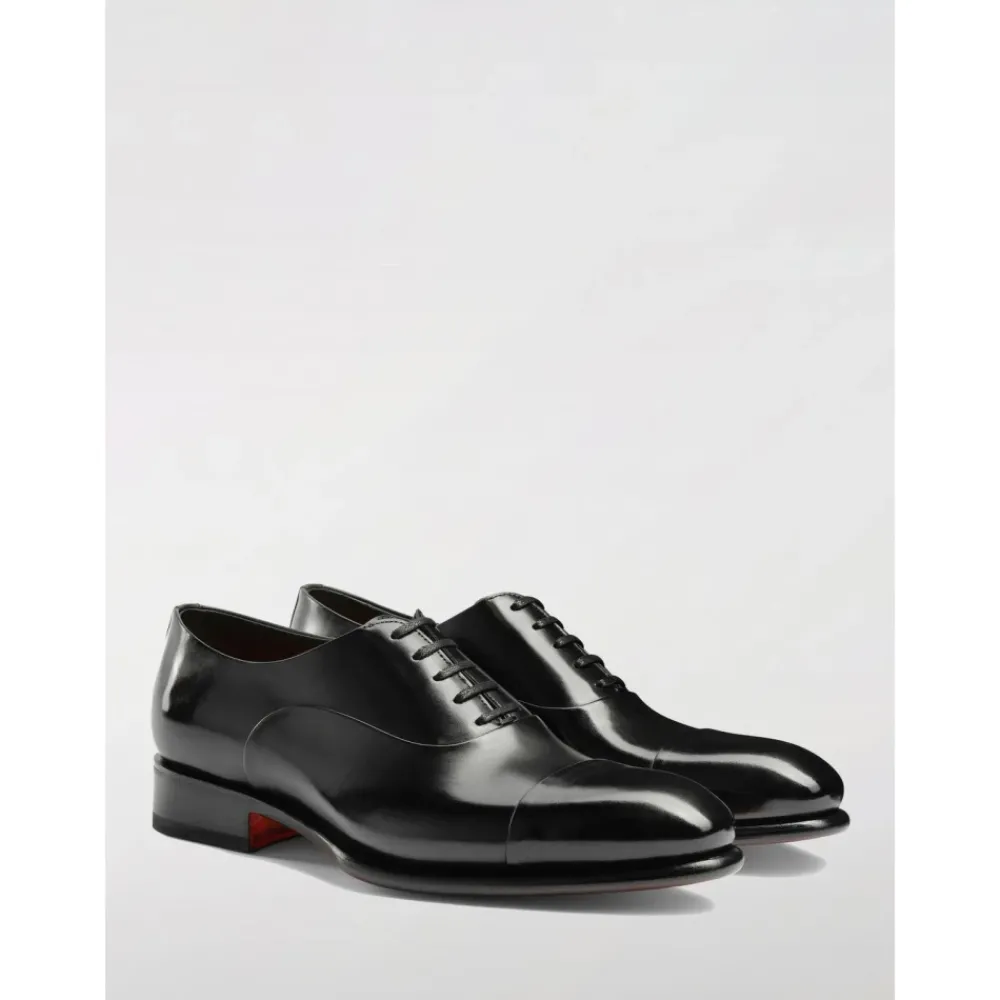 Heren Santoni Klassieke Brogue Leren Schoenen