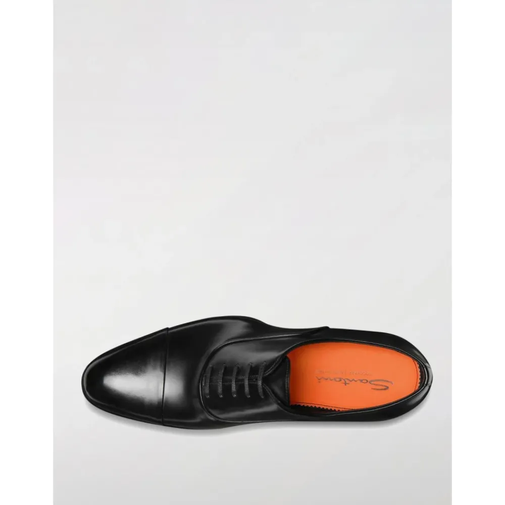 Heren Santoni Klassieke Brogue Leren Schoenen